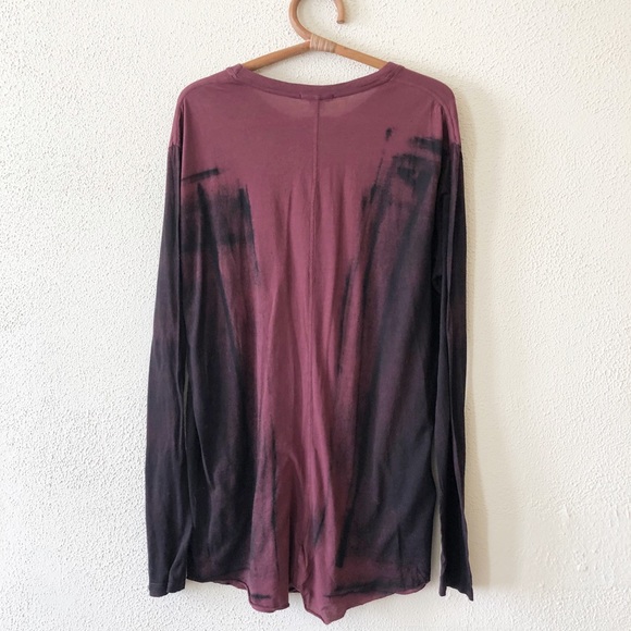 NWOT Helmut Lang Squee Gee Print Tee L - Picture 2 of 3